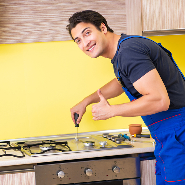 what are your typical service costs for stove repair in Bradford IA